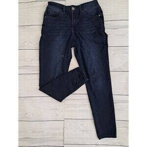 Seven7 Jeans Legging Booty Shaper Blue Denim Womens Size 4 Mid-Rise Jeans Pants